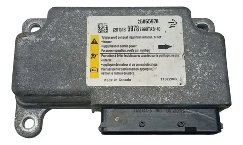 Módulo Colisão Chevrolet Captiva 2008 2009 2010 Acionado