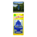 Aromatizante Para Carros Little Trees Frescor Duradouro Azul Carro Novo