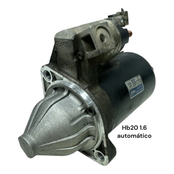 Motor Arranque Partida Hyundai Hb20 1.6 Automático