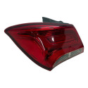 Lanterna Traseira Esquerda Chevrolet Onix Fase 2  Esquerdo/motorista Vermelho