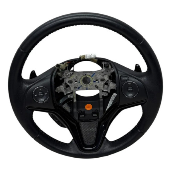 Volante Direção Honda Hr-v Com Comando Preto