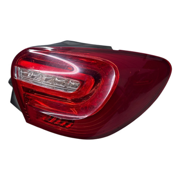 Lanterna Direita Mercedes A200 2013 A 2016  Direito/passageiro Vermelho