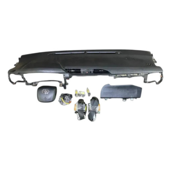 Kit Air Bag Toyota Hilux Pick-up Sr-x 2016 A 2019 Preto