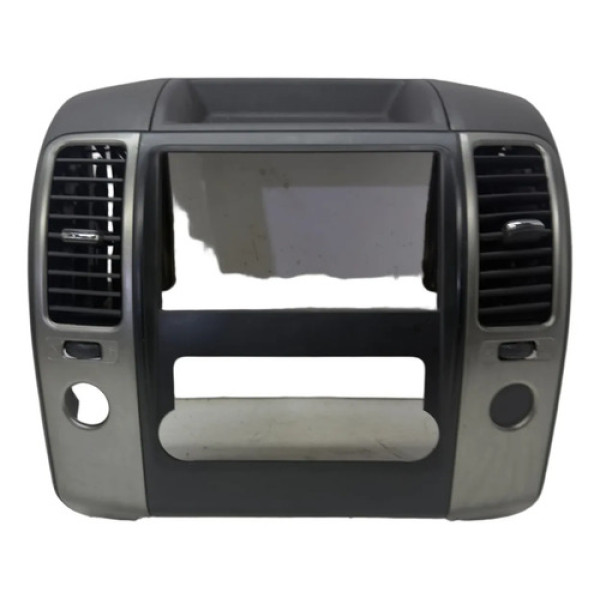 Moldura Central Som Difusor Nissan Frontier Ar Digital 08/16