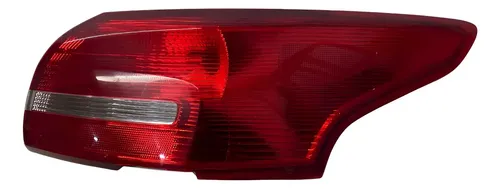 Lanterna Traseira Direita Ford Focus Sedan 2017 Com Detalhe  Direito/passageiro Vermelho
