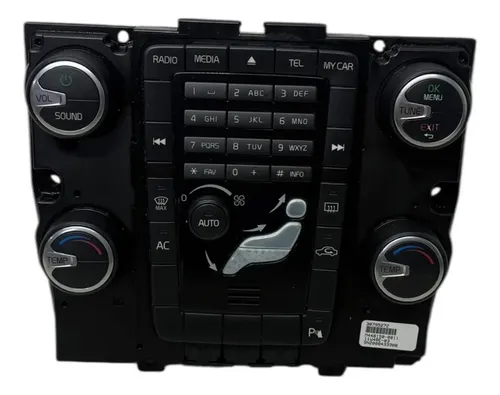Comando Ar Condicionado Volvo Xc60 2015 2016 2017 