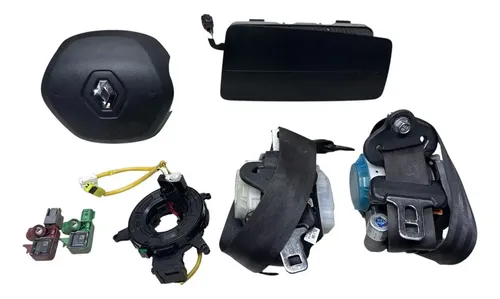 Kit Air Bag Renault Kwid  Preto
