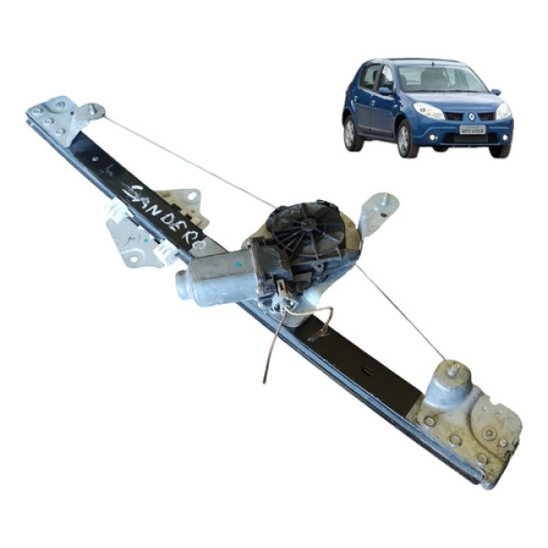 Máquina Vidro Elétrico Dian Esquerdo Renault Sandero 2010