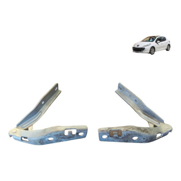 Par Dobradiça Capô Peugeot 207 2011