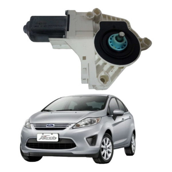 Máquina De Vidro Porta Traseira Esq/ New Fiesta 2017