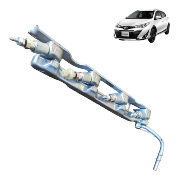 Flauta Dos Bicos Injetores Toyota Yaris 1.5 2019