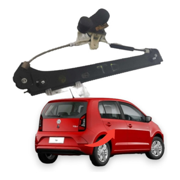 Maquina Vidro Manual Traseira Direita Up 2015