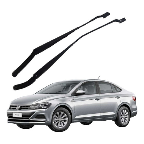 Par Braço Limpador Dianteiro Volkswagen Virtus 2019
