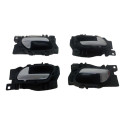 Kit Maçaneta Interna Prata Esquerda Peugeot 208 2014