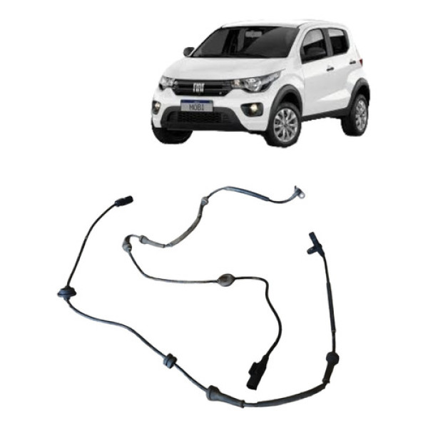 Par Sensor Abs Dianteiro Fiat Mobi 1.0 4cc 2019