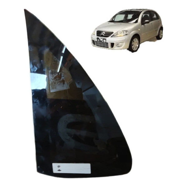 Vidro Fixo Traseiro Esquerdo Citroen C3 2007