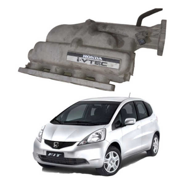 Coletor De Admissão Honda Fit 2009 A 2014