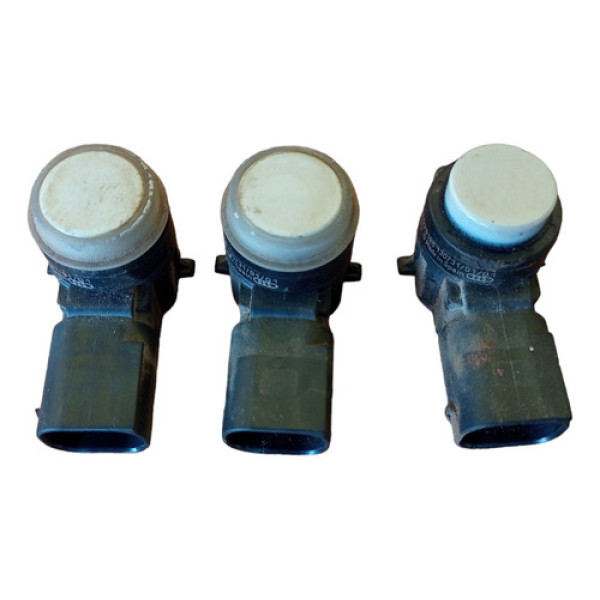 3 Sensores De Ré Para-choque Traseiro Peugeot 208 1.6 2014