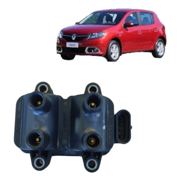 Bobina De Ignição Renault Sandero 1.6 8v 2014