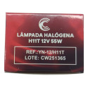 Lâmpada Halógena H11t 12v 55w Cinoy