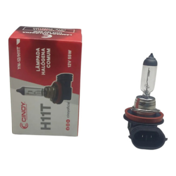 Lâmpada Halógena H11t 12v 55w Cinoy