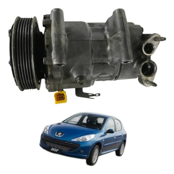 Compressor Ar Condicionado Peugeot 207 1.4 2011 2012 Manual