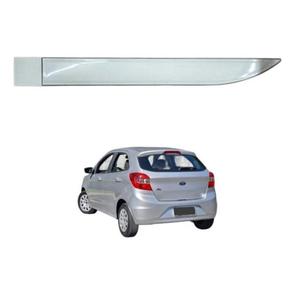Friso Porta Traseira Esquerda Ford Ka Hatch 2014 2015 2016 Peça 1