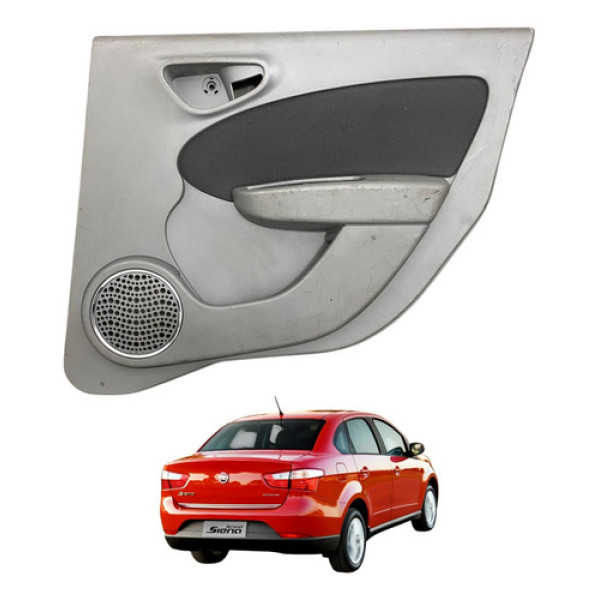 Forro Porta Traseiro Direito Fiat Grand Siena 2013 2014 2017