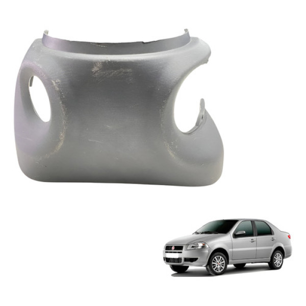Moldura Acabamento Coluna Direcao Fiat Palio Siena 2012 2015 Peça 1