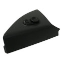 Moldura Interna Retrovisor Esquerdo Gm Agile 2010 2011 Ltz Cinza-escuro
