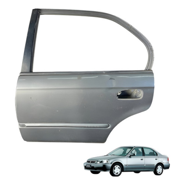 Porta Traseira Esquerda Honda Civic 2000 2001 Lx Traseira Esquerdo Peça 1