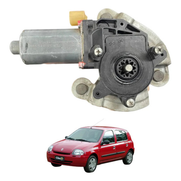Motor Maquina Vidro Diant Esquerdo Clio 99 2001 2004 2005