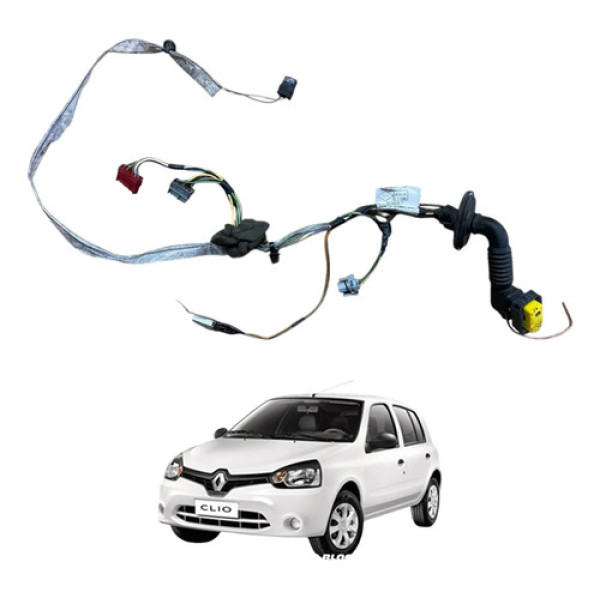Chicote Porta Dianteira Esquerdo Renault Clio 2013 2014 2015