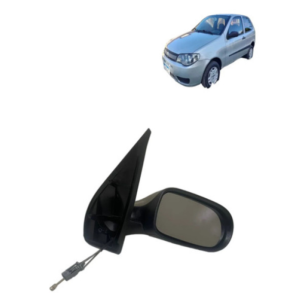 Retrovisor Manual Direito Fiat Palio 2005 2007 2010 2012 20014 2016