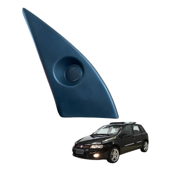 Moldura Interna Retrovisor Esquerd Stilo 2007 Sporting Preto