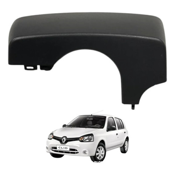 Moldura Coluna Direcao Chave Renault Clio 2013 2014 2015