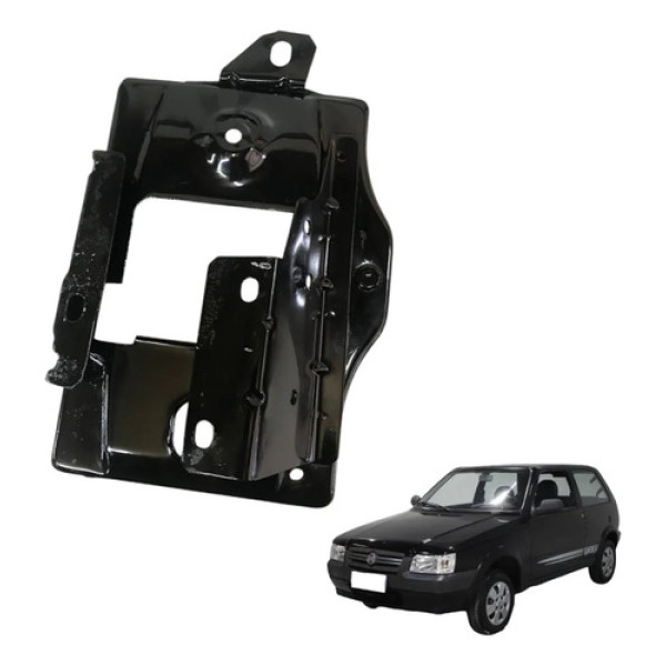 Suporte Base Bateria Fiat Uno Mille Fire Flex 2001 2006 2013 Peça 1