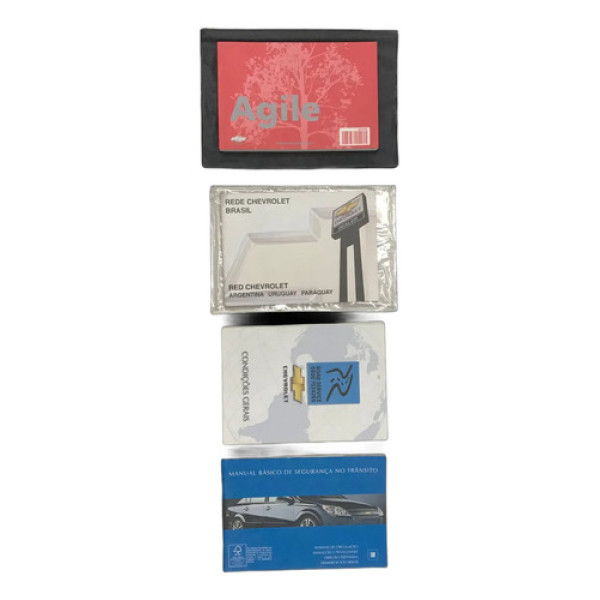 Kit Manual Propietario Completo Gm Agile 1.4 2010 2011 Ltz