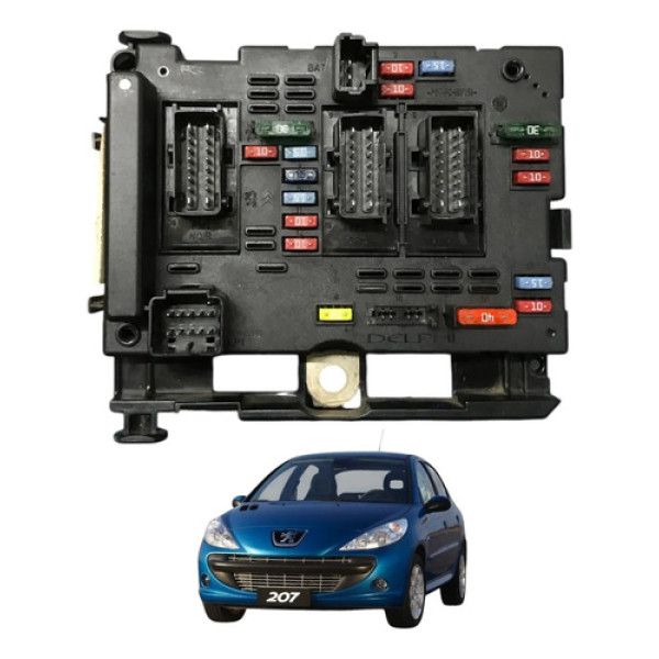 Modulo Central Eletrico Peugeot 207 1.4 8v 2011 2012 Manual
