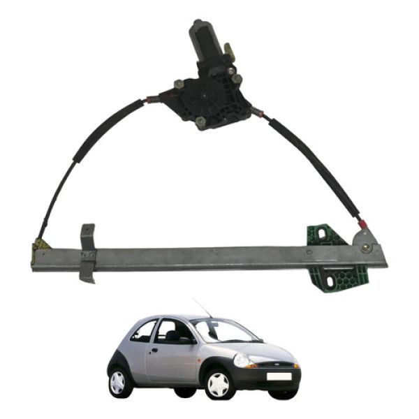 Maquina Motor Vidro Eletrico Dianteiro Direito Ford Ka 99 07