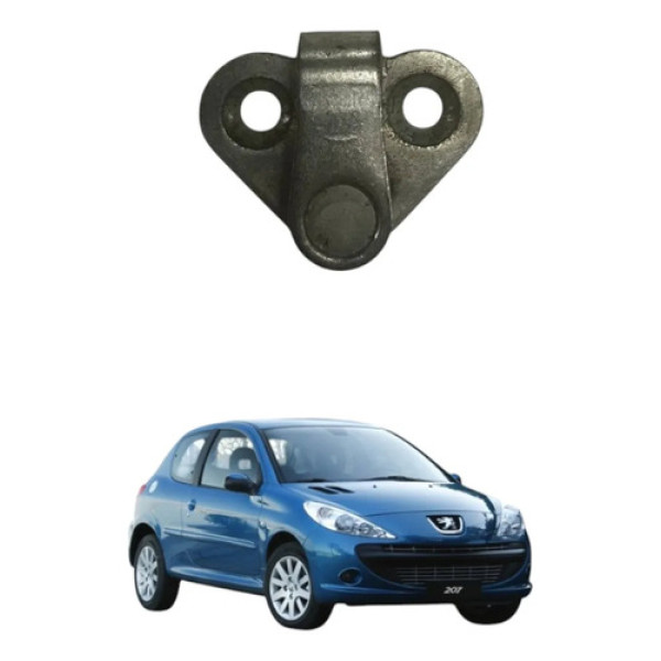 Batente Fechadura Porta Peugeot 207 1.4 8v 2011 2012 Manual Peça 4