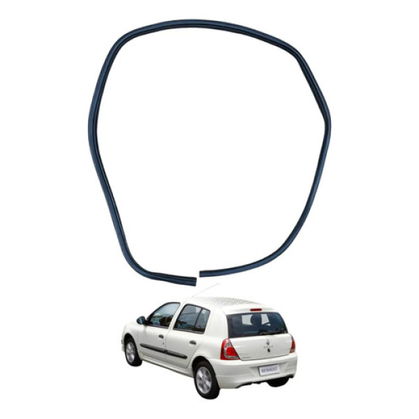 Borracha Vedacao Porta Tras Esquerda Clio Hatch 2013 2014 15