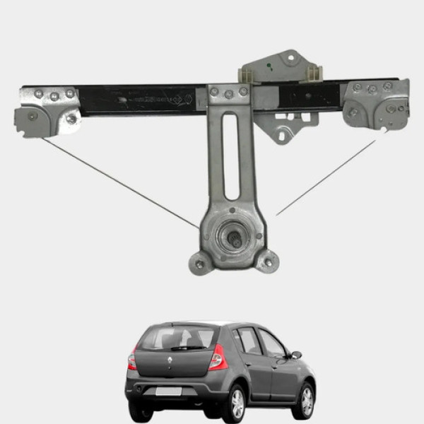 Maquina Vidro Manual Traseira Direita Sandero 2007 2014