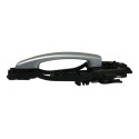 Macaneta Externa Dianteira Esquerda Chevrolet Agile 2010 201 Prata Dianteira