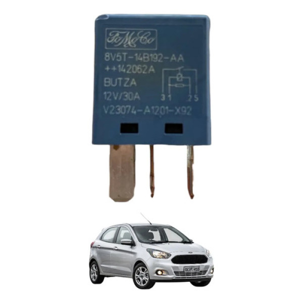 Rele Auxiliar Ford Ka 2014 2015 2016 2017 2018 2019 2020 Peça 5