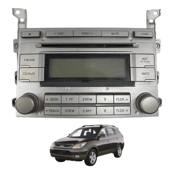 Radio Som Hyundai Vera Cruz 3.8 V6 2008 2009 2010 2011 2012