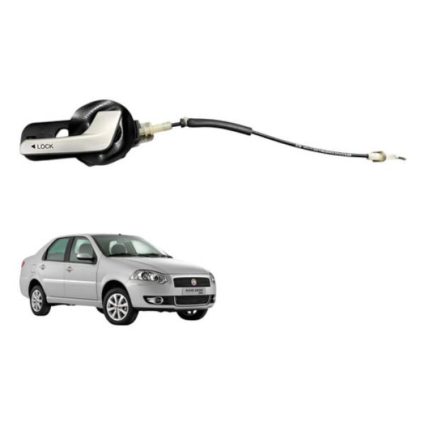 Macaneta Interna Dianteira Direita Fiat Siena 2010 2011 2012