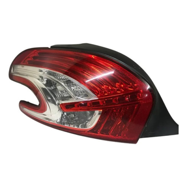 Lanterna Sinaleira Traseira Esquerda Peugeot 208 2013 2018 Esquerdo/motorista Bicolor
