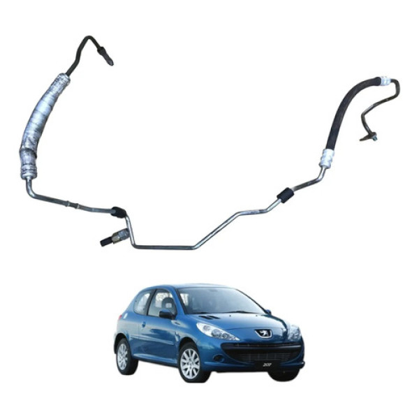Mangueira Ar Condicionado Peugeot 207 1.4 2011 2012 Manual