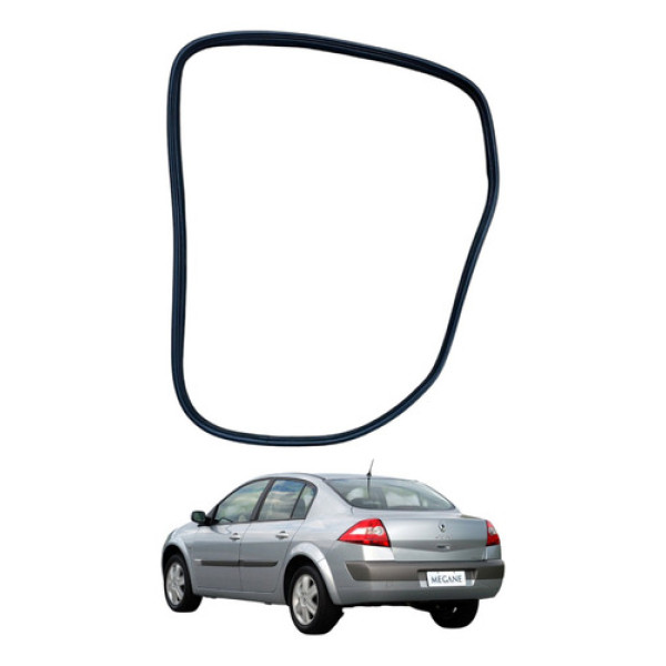 Borracha Vedacao Porta Traseira Esquerda Megane 2007 2008